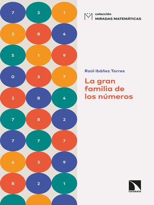cover image of La gran familia de los números